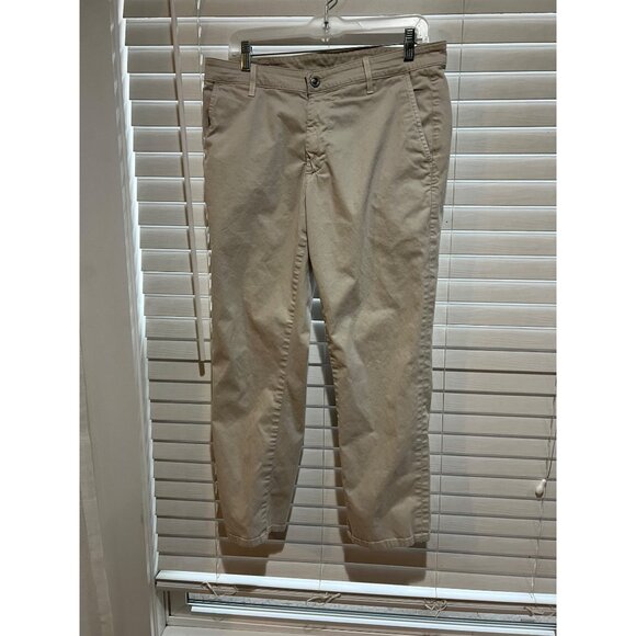 Adriano‎ Goldschmied Lux Khaki Chinos - Size 33x27 - Picture 1 of 6